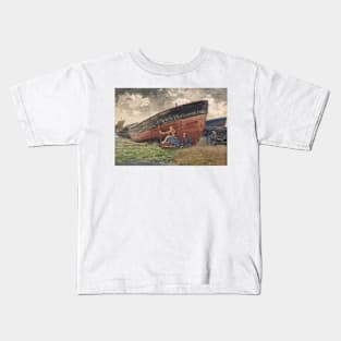 The Summer Cloud by Winslow Homer Kids T-Shirt